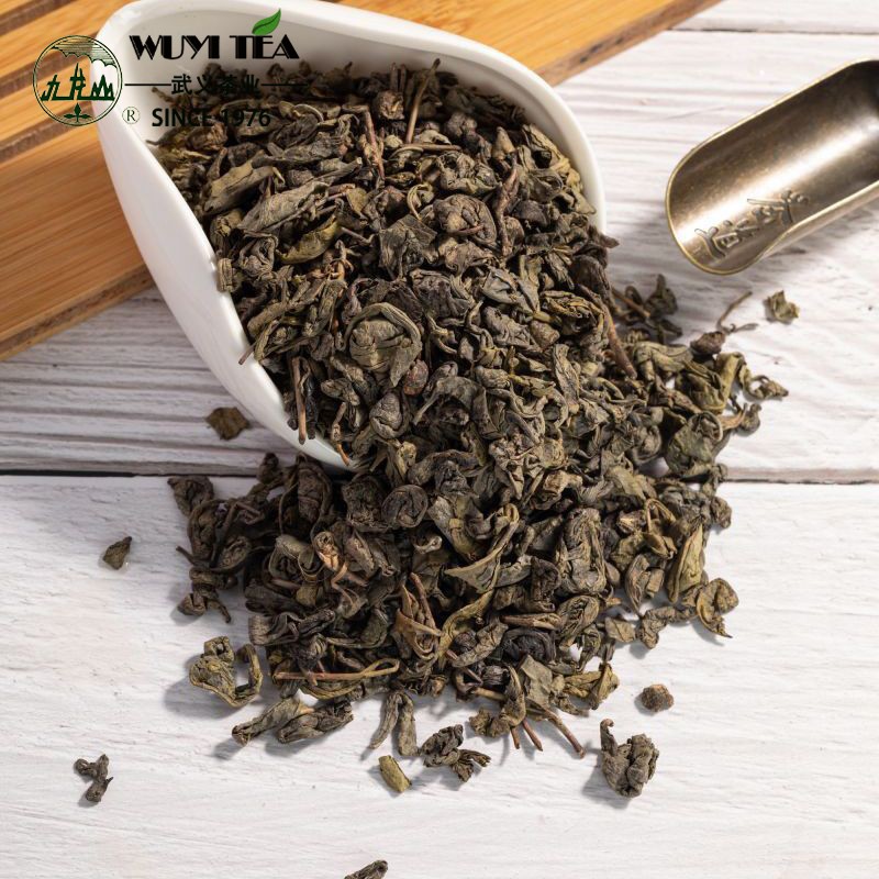 Jiulongshan lanzó Green Tea Gunpowder Tea Dl022 y se centró en el suministro de té al mercado internacional.